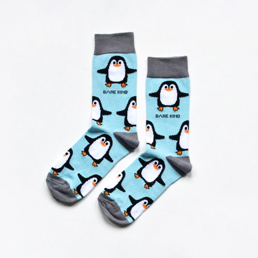 Penguin Socks | Bamboo Socks | Aqua Socks