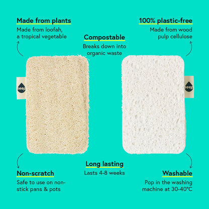 Seep Eco Sponge Scourer | Case of 12