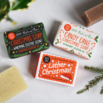Vegan Cinnamon Christmas Soap Bar