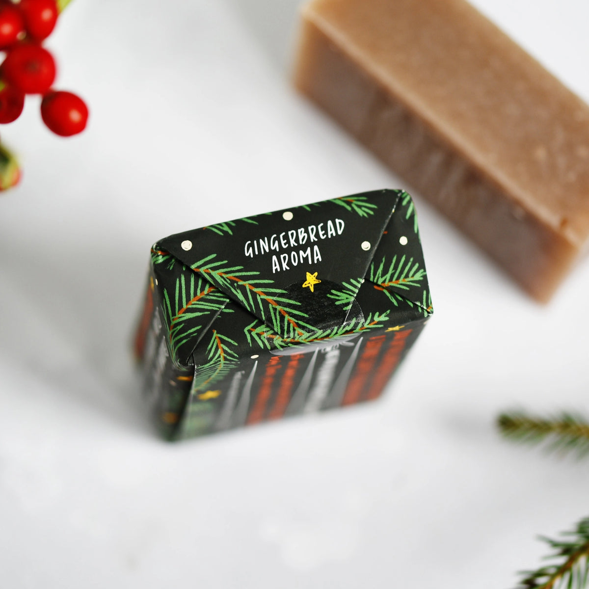 Vegan Cinnamon Christmas Soap Bar