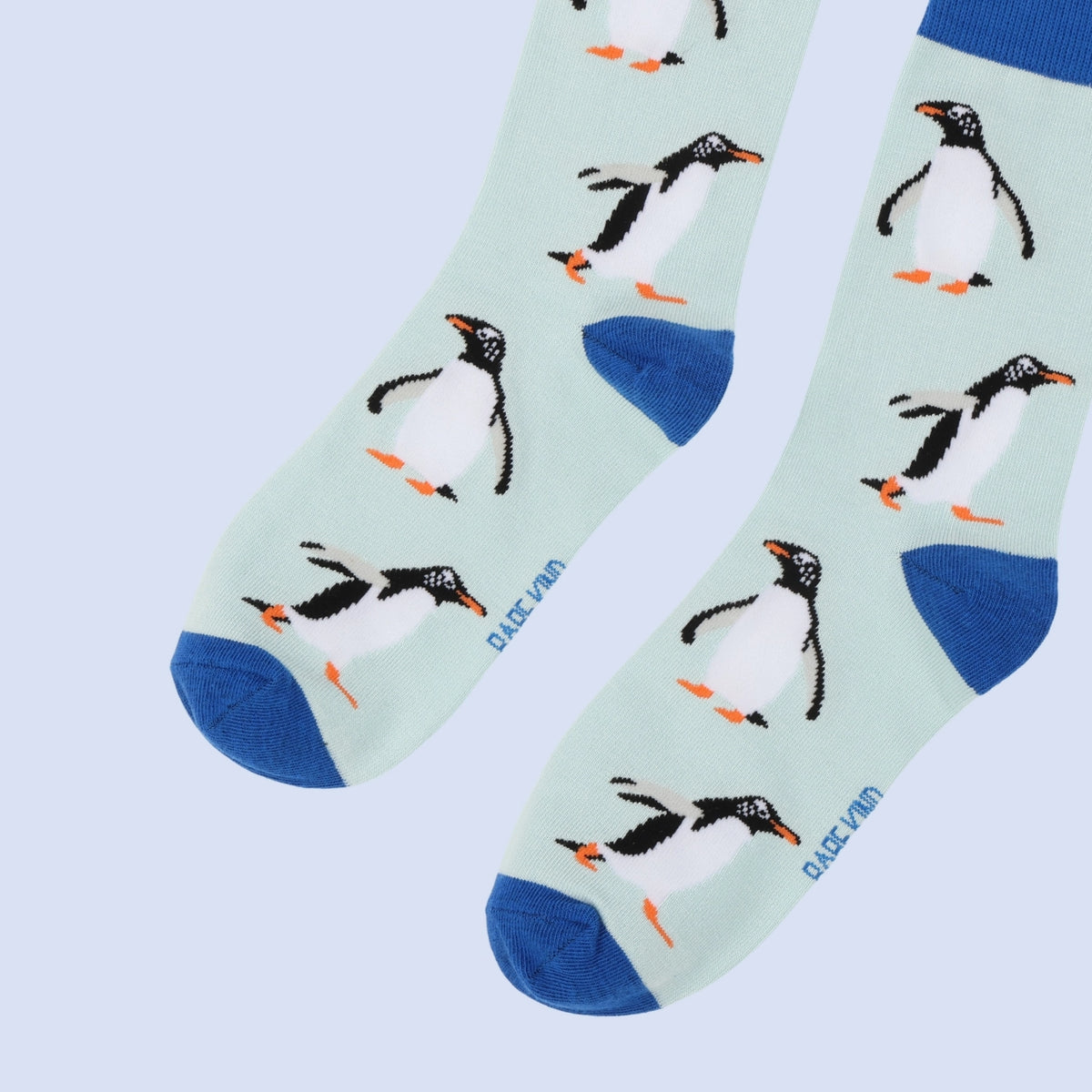 Gentoo Penguin Bamboo Socks | Blue | Bare Kind