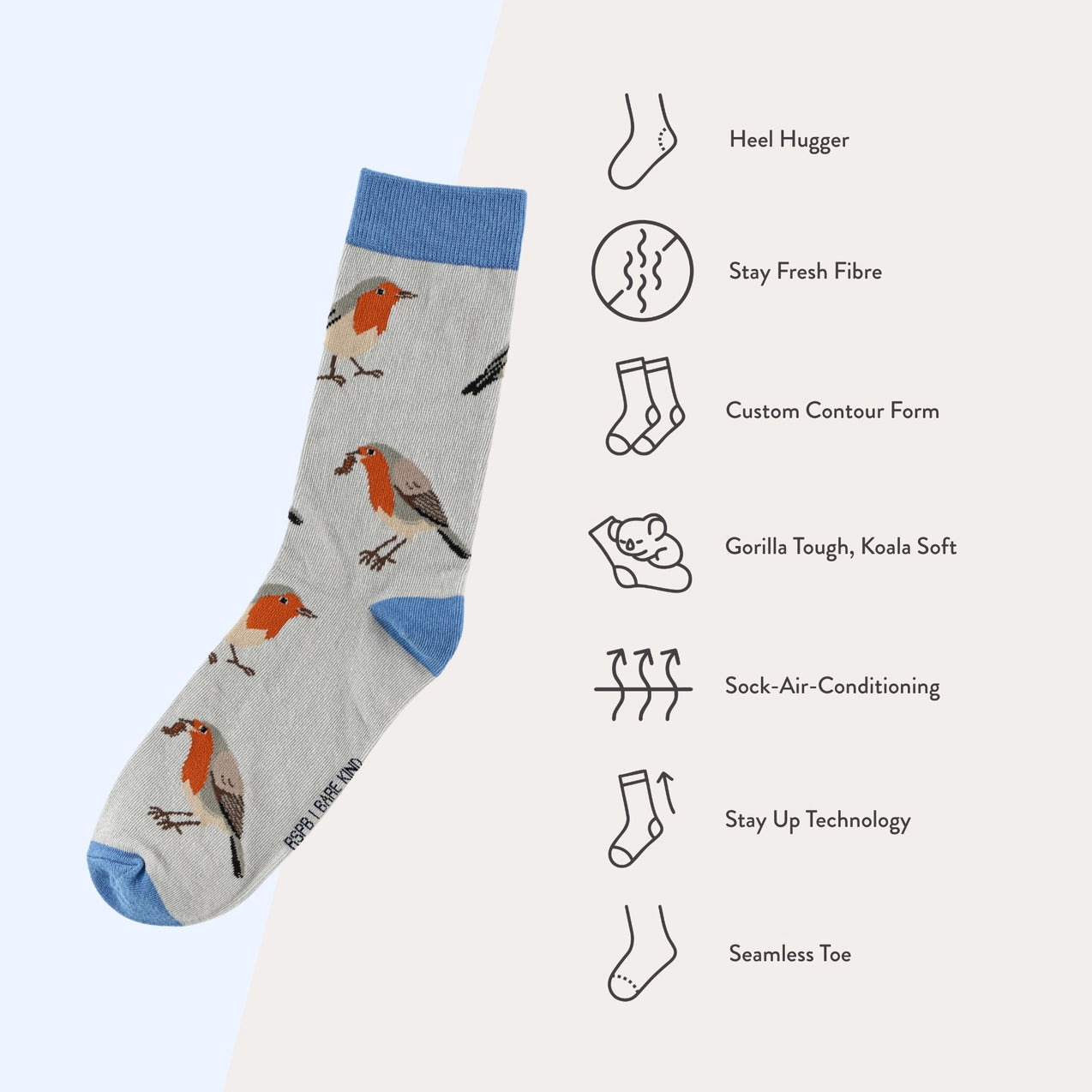 Robin Bamboo Socks