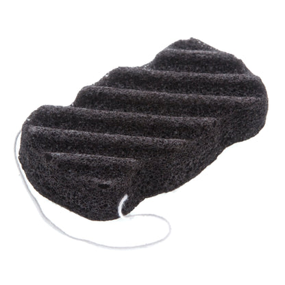Konjac Bamboo Charcoal Facial Cleansing Sponge