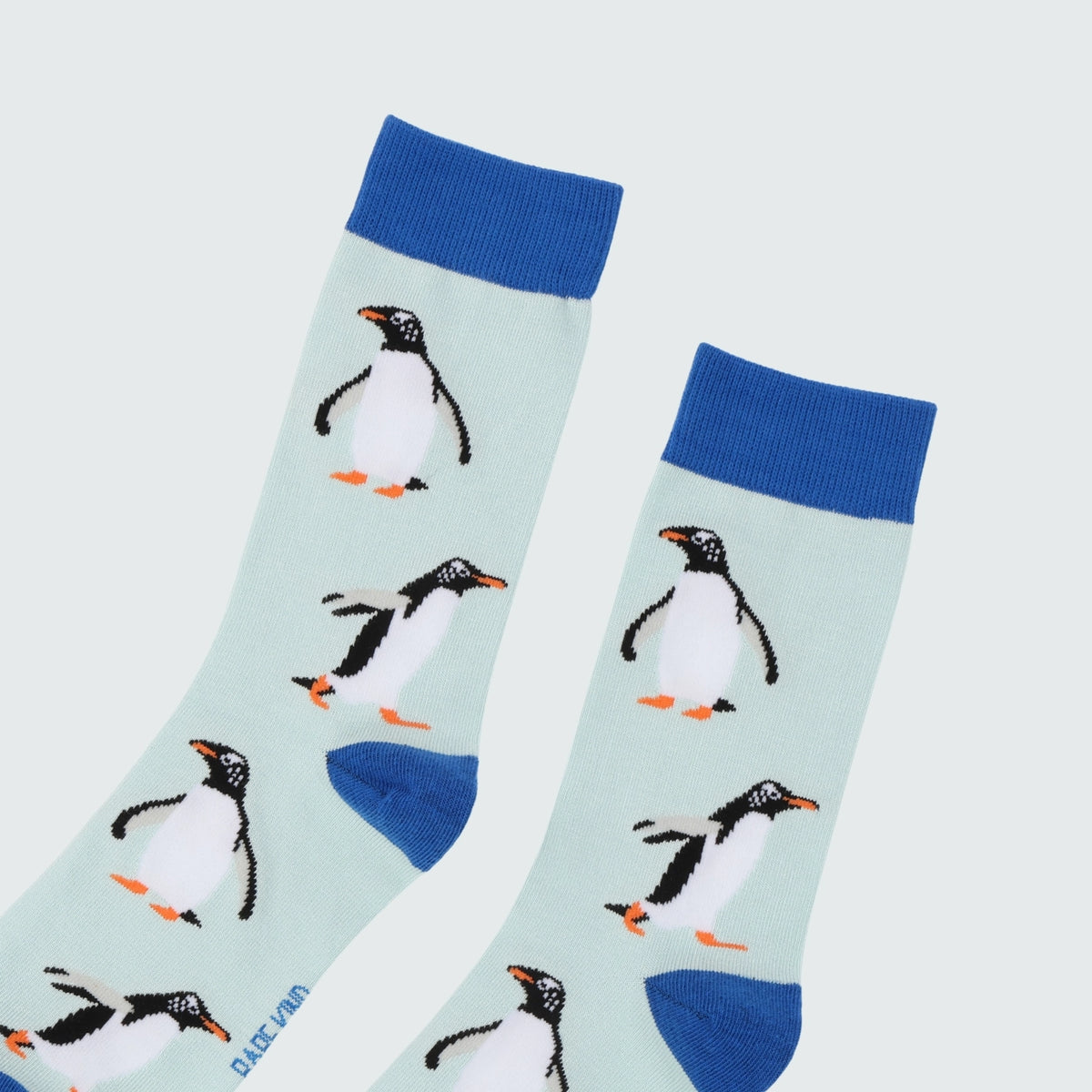 Gentoo Penguin Bamboo Socks | Blue | Bare Kind