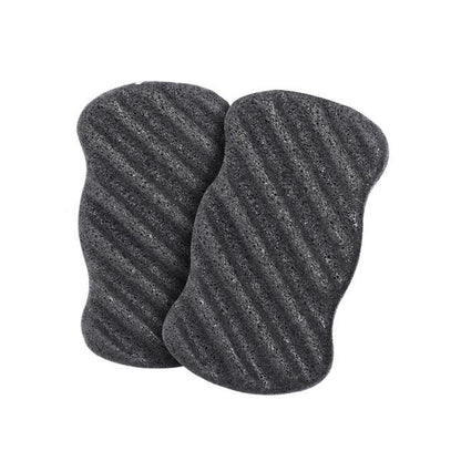 Konjac Bamboo Charcoal Facial Cleansing Sponge