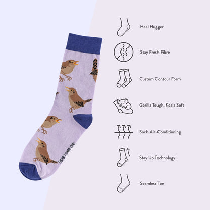 Wren Bamboo Socks