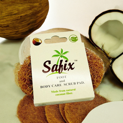 100% Coconut Hair Body Scrub Pad