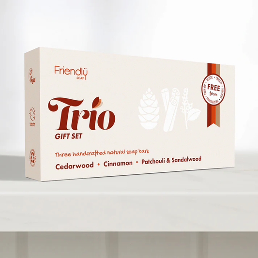 Trio Gift Set - Cedarwood, Cinnamon & Patchouli Sandalwood
