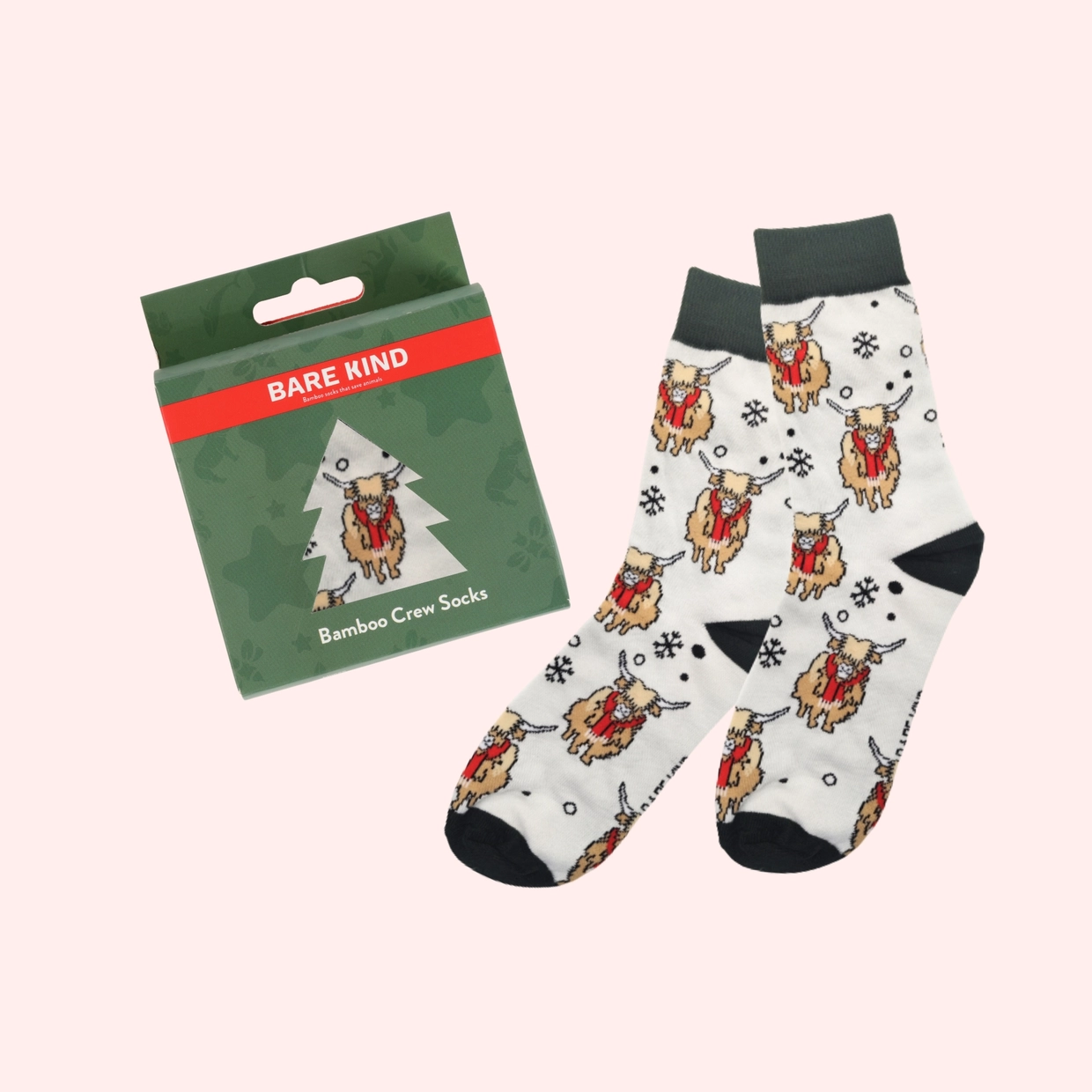 Christmas Bauble Socks | Festive Bamboo Gift Socks UK