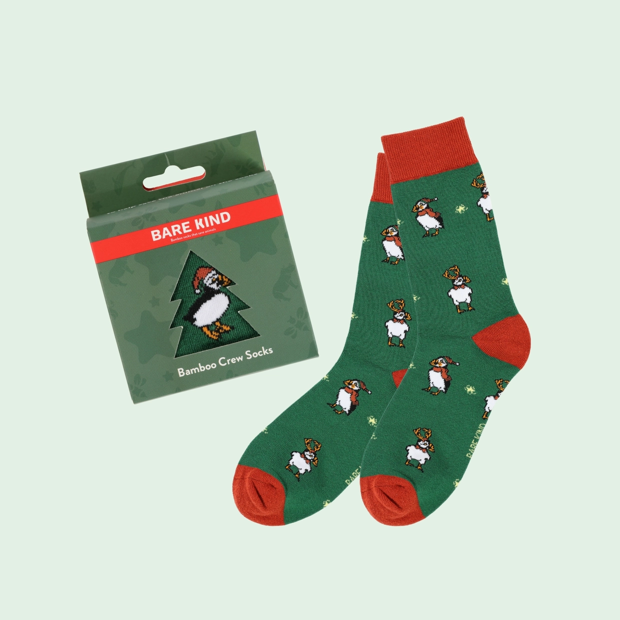 Christmas Bauble Socks | Festive Bamboo Gift Socks UK