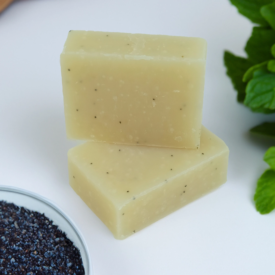 Peppermint & Poppy Seeds Eco Friendly Soap Bar