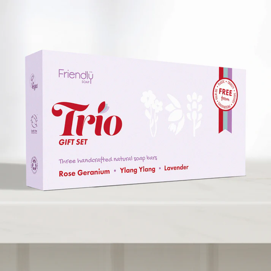 Trio Gift Set - Rose Geranium, Ylang Ylang & Lavender