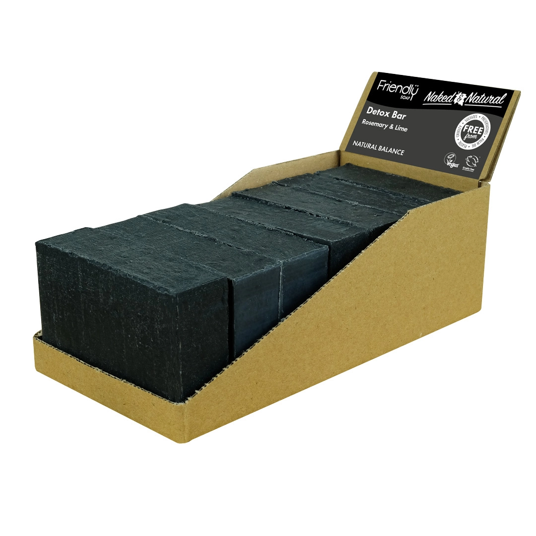 Detox Bar - Rosemary & Lime with Activated Charcoal