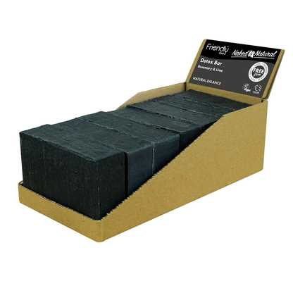 Detox Bar - Rosemary & Lime with Activated Charcoal