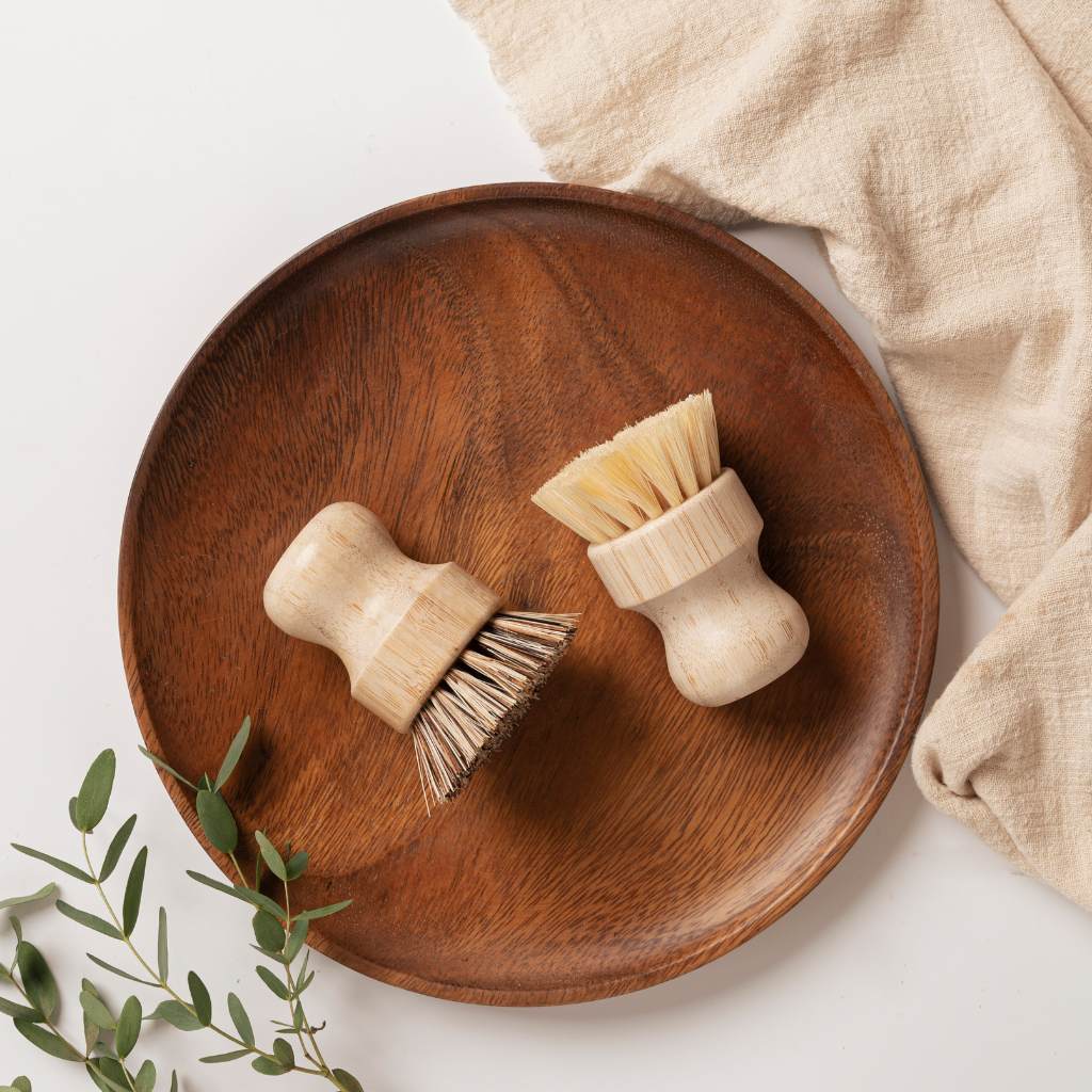 Bamboo Dish Brushes | Set of 2