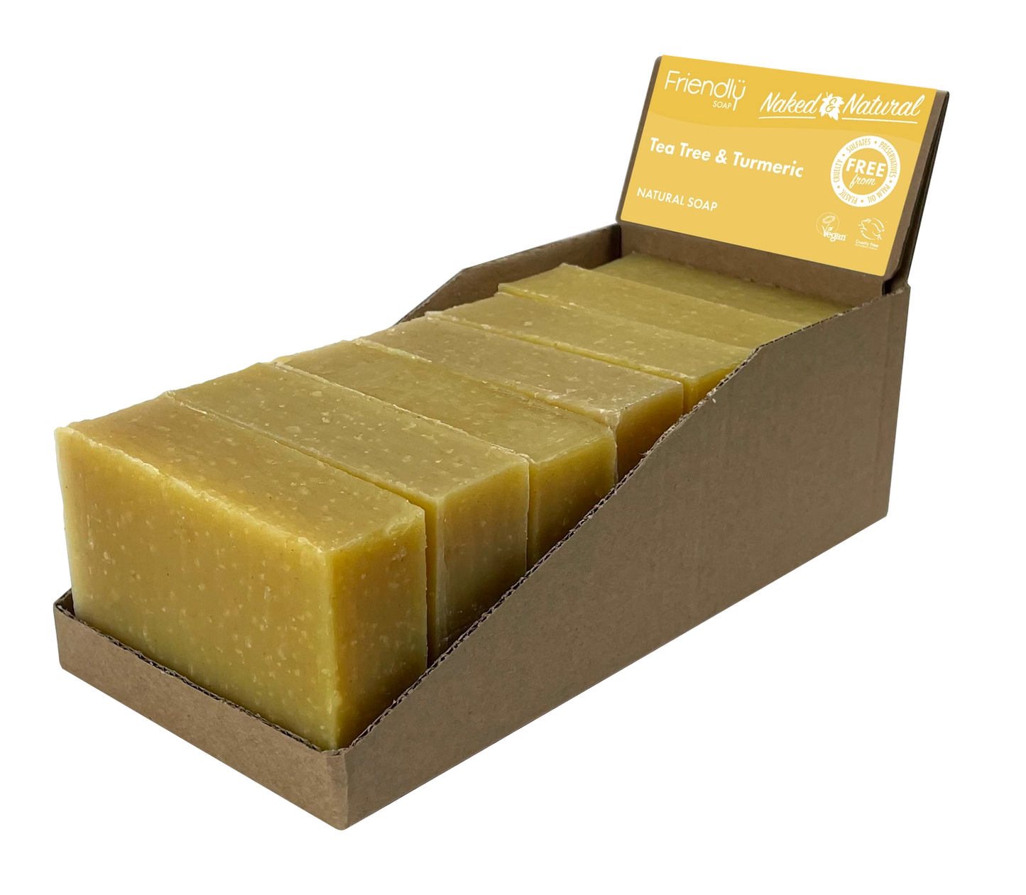 Tea Tree & Turmeric Eco Friendly Soap Bar