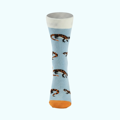Salamander Bamboo Socks | Blue Socks