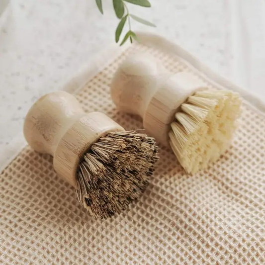 Bamboo Dish Brushes | Set of 2