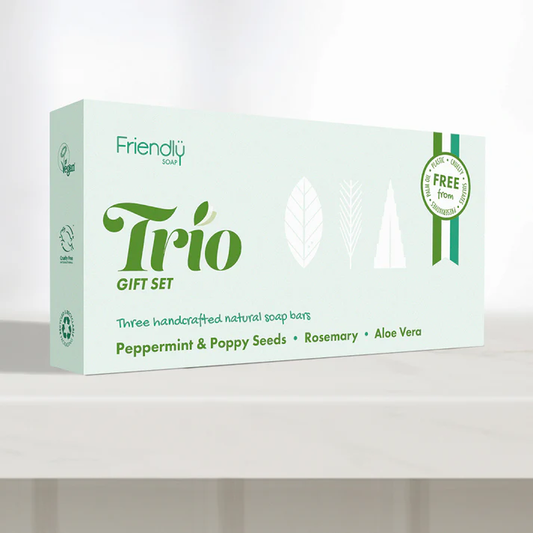 Trio Gift Set - Peppermint & Poppy Seeds, Rosemary & Aloe Vera