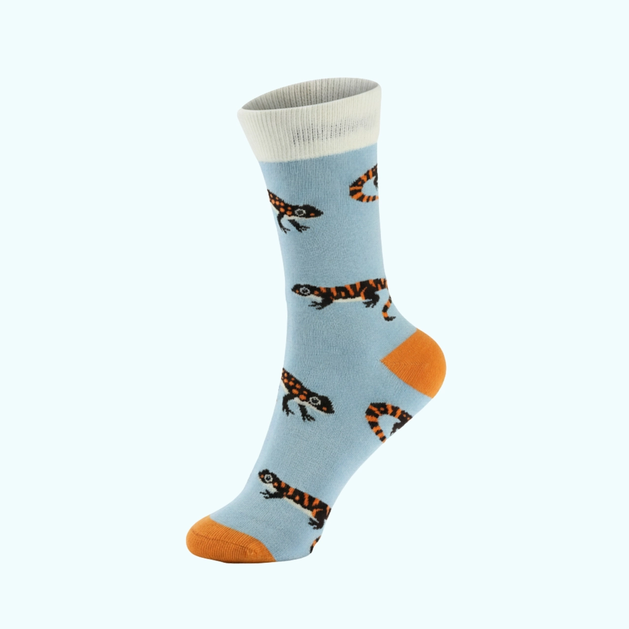 Salamander Bamboo Socks | Blue Socks