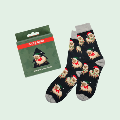 Christmas Bauble Socks | Festive Bamboo Gift Socks UK