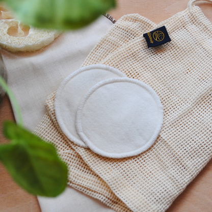 Reusable Cotton Pads - White