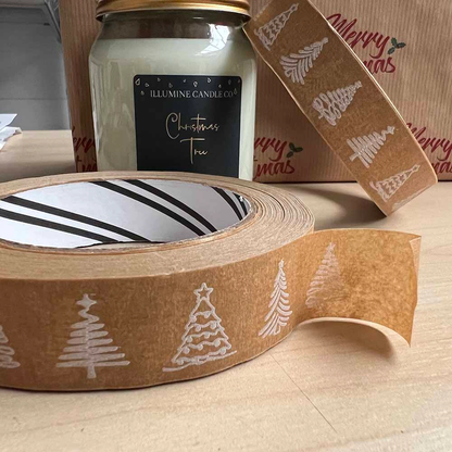 Festive Biodegradable Sticky Tape