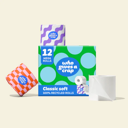 Classic Soft Toilet Tissue - Mega Rolls