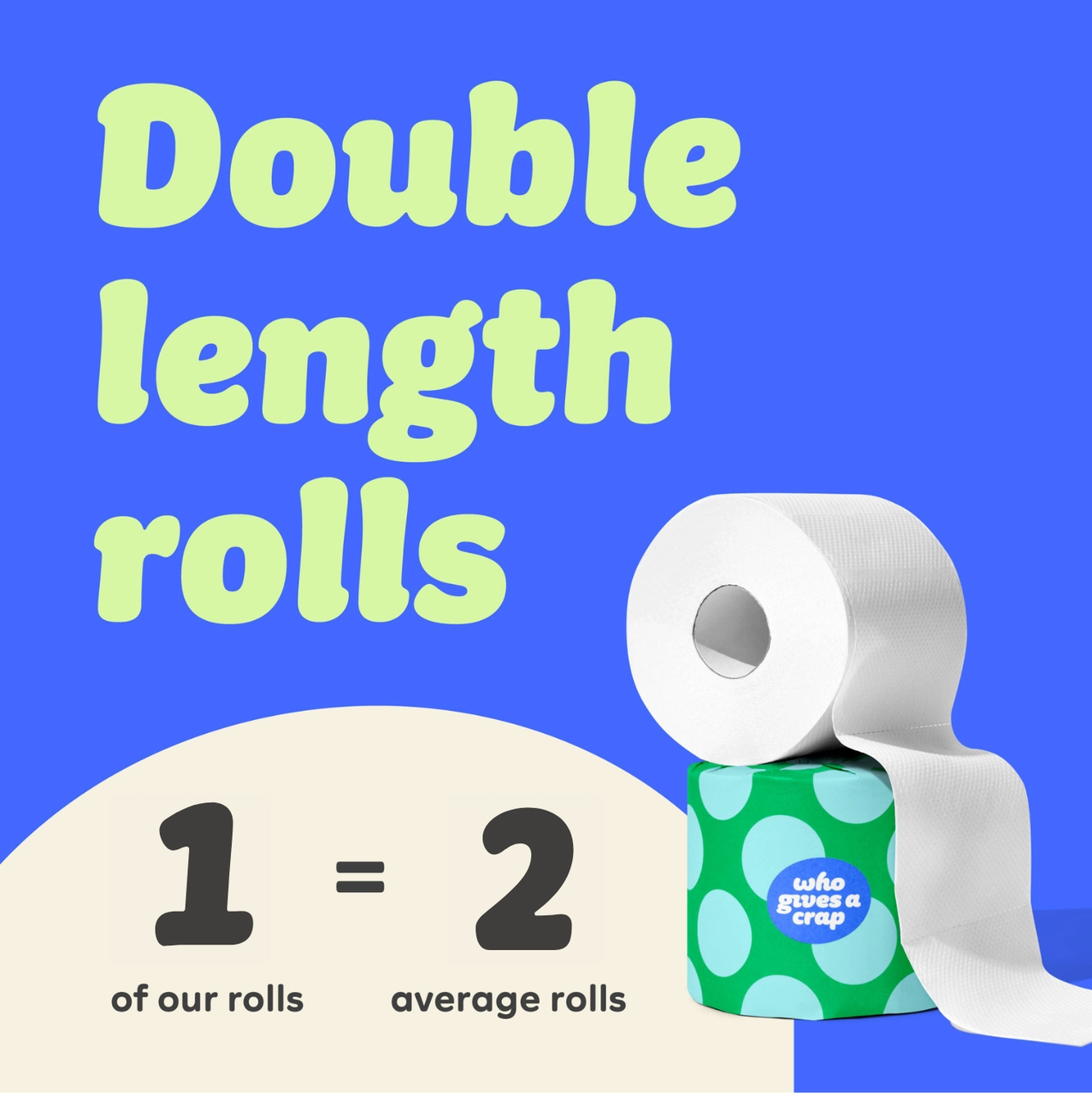Classic Soft Double Length Toilet Roll