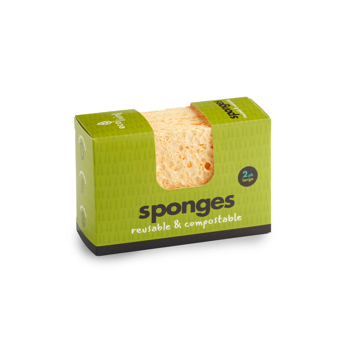 Compostable Kitchen Sponge | Made in the UK | ecoLiving