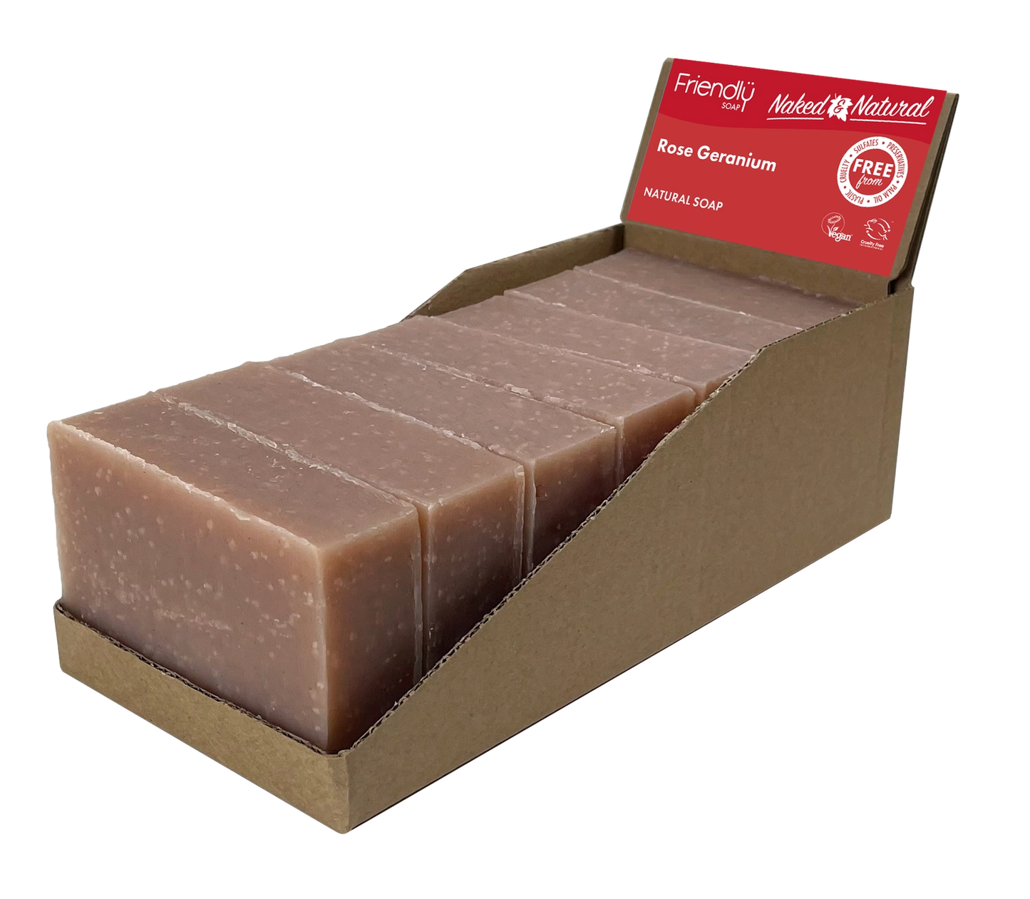 Rose Geranium Eco Friendly Soap Bar