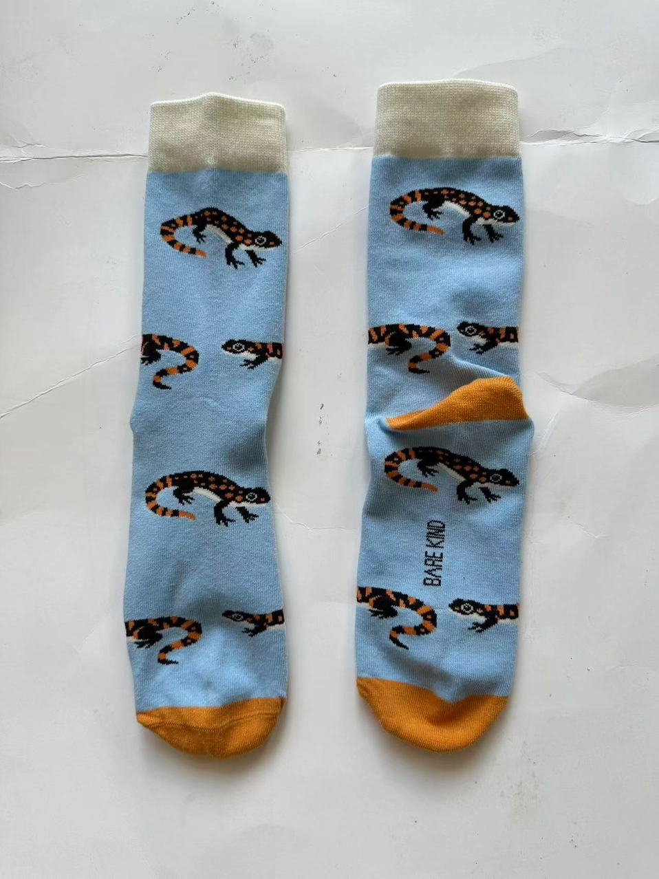 Salamander Bamboo Socks | Blue Socks
