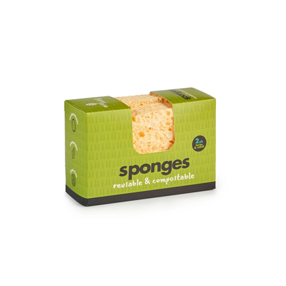 Compostable Kitchen Sponge | Made in the UK | ecoLiving