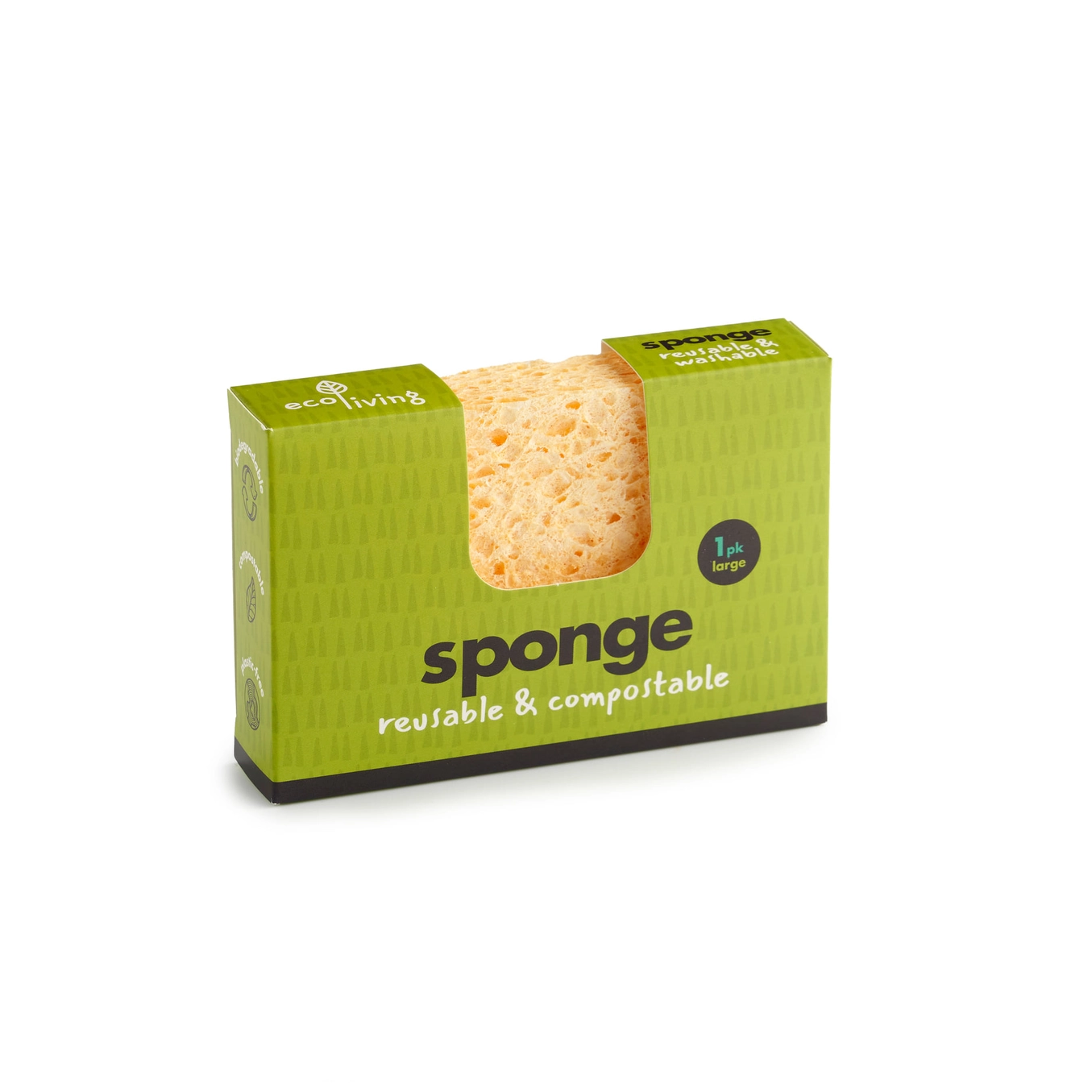 Compostable Kitchen Sponge | Made in the UK | ecoLiving