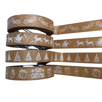 Festive Biodegradable Sticky Tape