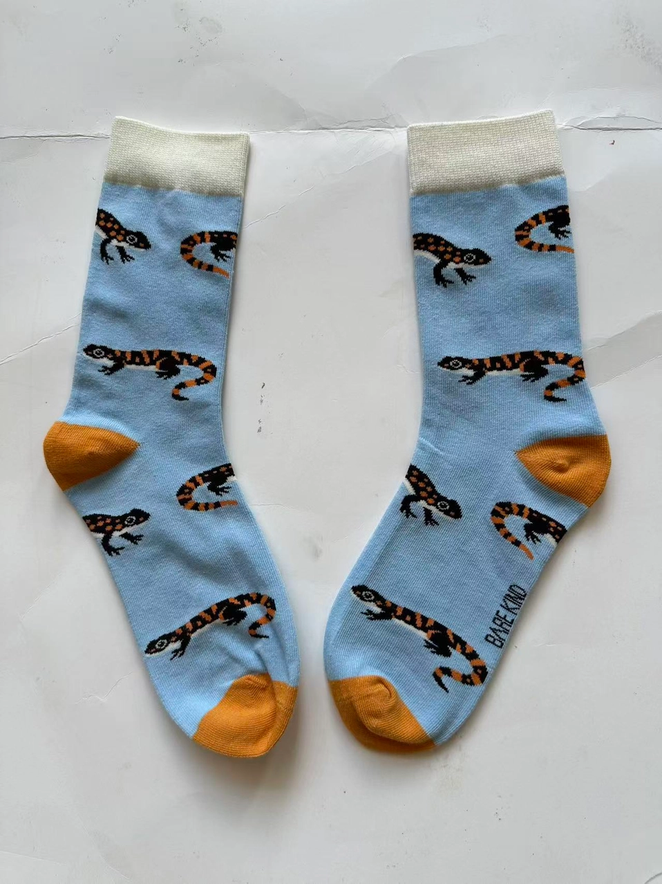 Salamander Bamboo Socks | Blue Socks