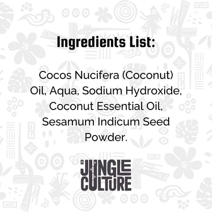 Coconut Husk Body Soap Bar by Jungle Culture
