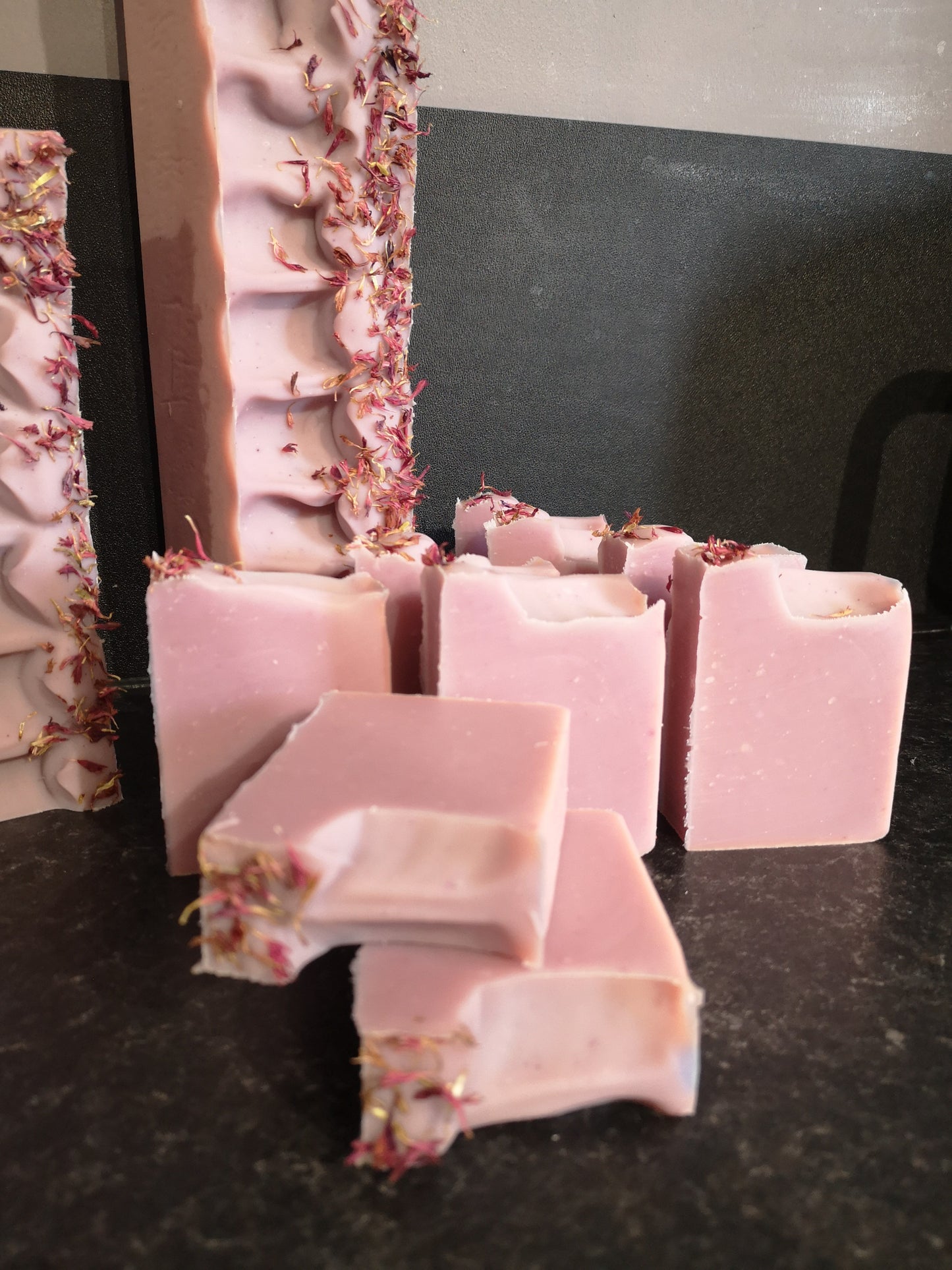Hibiscus Pink Grapefruit Vegan Soap | Anti-Ageing Botanical Soap
