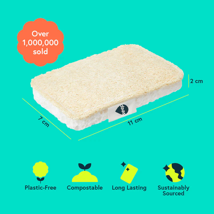 Seep Eco Sponge Scourer | Case of 12